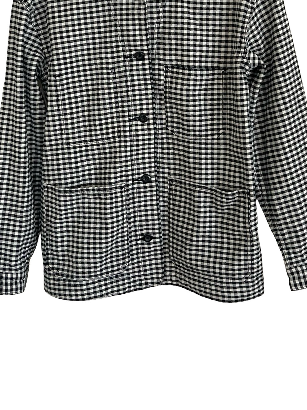 Gap × Doen Gingham Denim Jacket XXS - Picture 4 of 8
